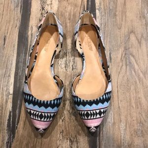 J. Crew Mercantile D’Orsay Tribal Flats 7